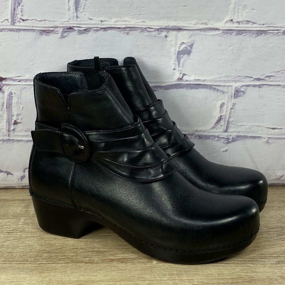 Dansko Black Booties.